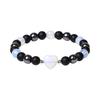 Valentine's Day Girl Gift Retro  Purple Pearl Bracelet 1 Pc Couple Jewelry