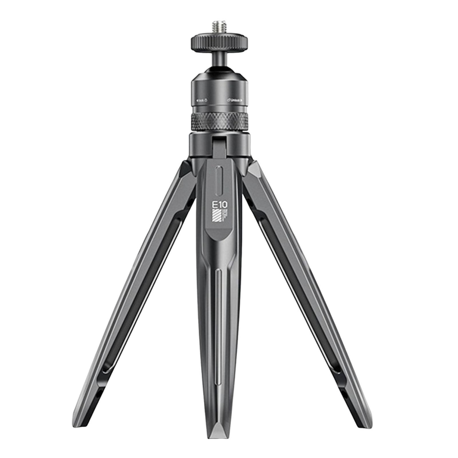 

Handheld Selfie Stick Aluminium Alloy Mobile Phone Holder Lightweight Smartphone Mini Tripod for Meeting/Records/Live Stream серый