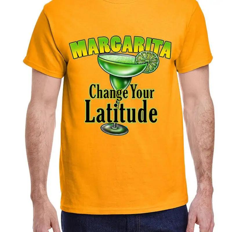 Mens Funny T Shirt Clothing Apparel Margarita Tropical Design S разноцветный