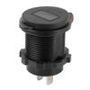 Dual USB Port Charger QC 3.0 Fast Charging Waterproof with LED Voltmeter for Car Boat Yacht ATV RVBlue LED Light