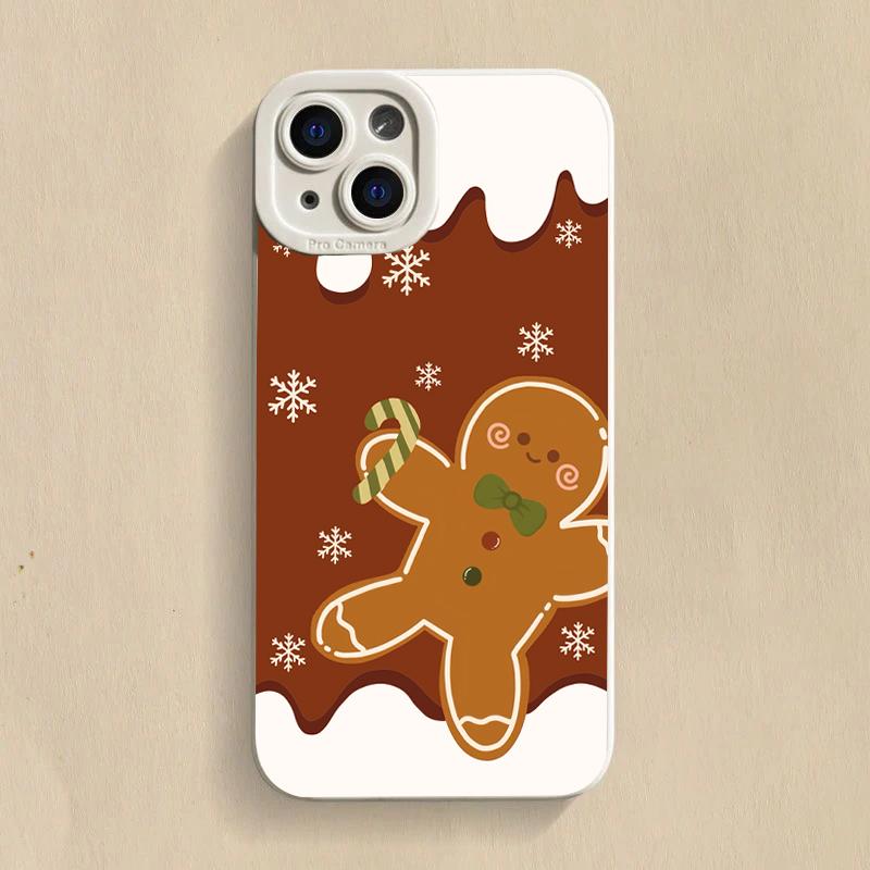 Case For Xiaomi Mi 14 13 12T 13T 11T Pro 11 Lite 5G NE Poco F6 F5 X5 M6 Pro Luxury Cartoon Christmas Shockproof Soft Phone Cover