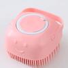 Silicone Massage Comb 2-In-1 Shampoo Brush New Pet Bath Brush  Cleans Hair And Dirt