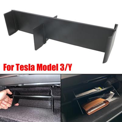 Tesla Model 3 Y Copilot Saklama Kutusu Bölmesi Yolcu Koltuğu Eldiven Kutusu Raf Kaplama Tahtası Otomotiv Araba İç Aksesuarları