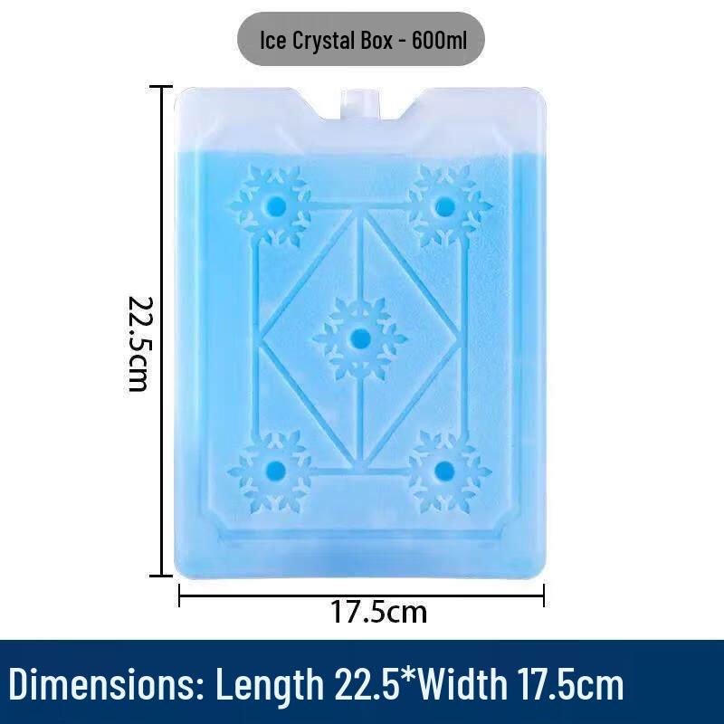 Yingtang 2-Pack 600ml Reusable Ice Crystal Cooling Packs