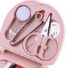 Cute Durable Buttons Scissor Pin For Travel Handwork Tool Sewing Kit Needle Threads Box Sewing Box
