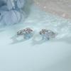 Blue Dripped Glaze Starfish Anti-loss Design Earrings: Creative Childlike Five-point Star Ear Cuffs, 2026 New Style