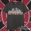 Atlanta Basketball Greatest Of All Time Team Legends, Atlanta City Skyline Shirt and Kids Tshirt