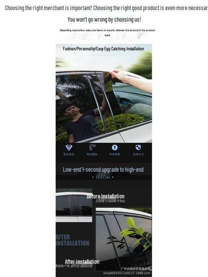 Nissan Kicks P15 Window Trim Door Frame Black Pillar Sticker 2016-2023