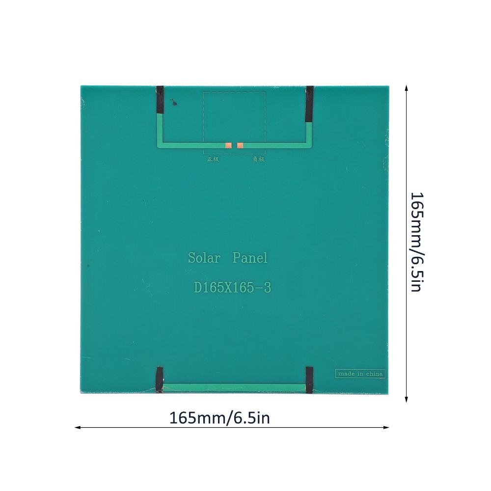 Portable Solar Charger 6V 4.5W Photovoltaic Panel Durable Solar Cell Charger Lowpower Applications