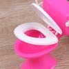 Dollhouse Furniture Bathroom Toilet Doll House Miniature Baby Pretend Toys