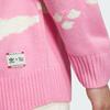 adidas Originals Feifei Ruan Collaboration Fw23 Chest Logo Graphic Sweater Unisex Tops Pink JE9188