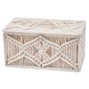 Handwoven Tissue Box Decorative Multifunction Organization Holder Supplies for Dining Table Restaurant Bar Decoration
