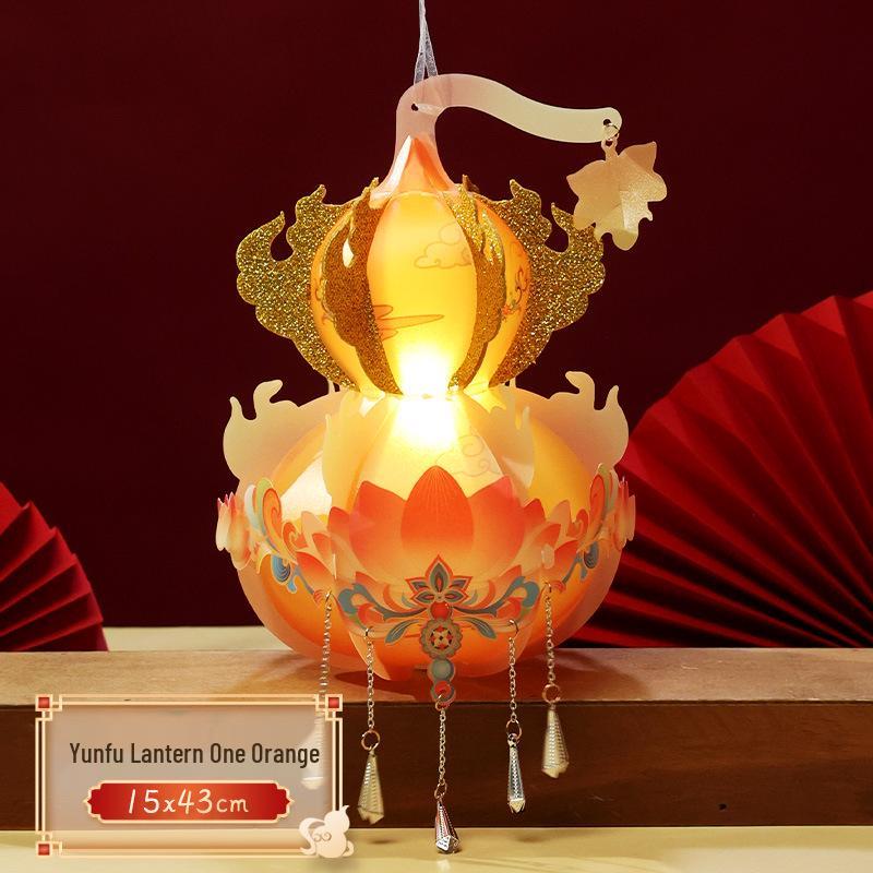 

Год Змеи Праздник Весны Сделай сам Детский Портативный Светящийся Цветочный Фонарик Набор