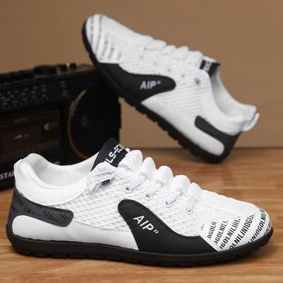 Forrest Gump Shoes Autumn Breathable Large Mesh Light Soft Sole Running Casual Shoes Board Shoes Trendy Shoes