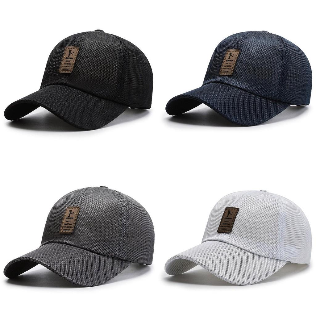 Baseball Mesh Cap Hats Adjustable Summer Sun Protection Outdoor Breathable