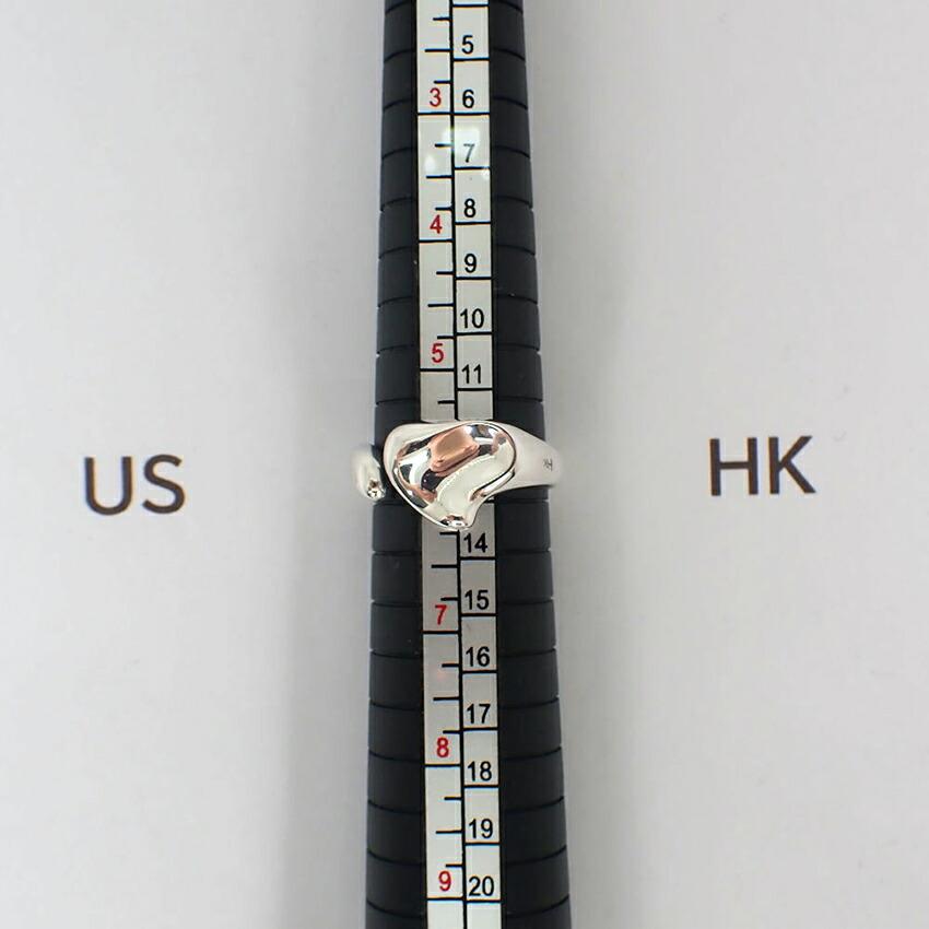 [Pre-owned] TIFFANY 750 Full Heart Ring / Size 12 / j109-6