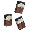 Creative Cartoon Bald Uncle Eraser for School Exams - Humorous Art Stationery