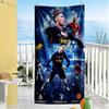 Ronaldo's Iconic Journey Beach Towel High Absorbency & Quick-Dry Comfortable Lightweight