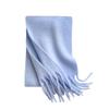 Cream sweet girl style extended scarf new autumn and winter imitation cashmere fluffy versatile fashion warm scarf