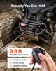VEVOR 1360 Kg Electric Winch, 12V DC ATV/UTV Winch with Diameter 5 Mm X 12 M Steel Wire Rope & Wired Remote Control, IP55 Waterproof