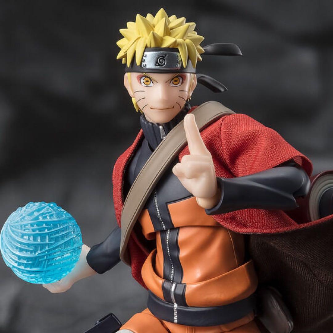 

[USED] S.H.Figuarts Uzumaki Naruto Sage Mode The savior of Konoha who inherits the will of his master