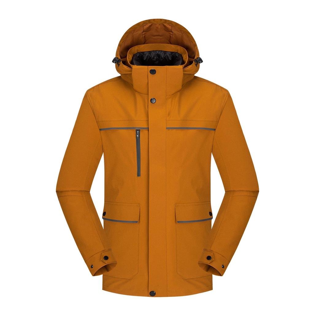 Premium 3-in-1 Unisex Ski Suit: Thickened, Windproof 90% Down Business Jacket and Outerwear Set