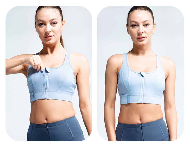 Women's Shockproof High-Intensity Sports Bra: Plus Size, Gathering, Shaping, Yoga & Running Vest