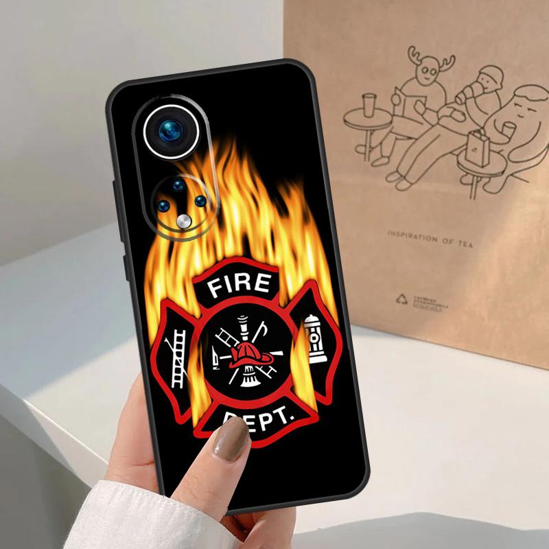 Firefighter Heroes Fireman For Honor Magic 8 Pro 5 6 7 Lite Case For Honor Win RT 200 400 50 70 90 X8b X9a X9b X9c X9d