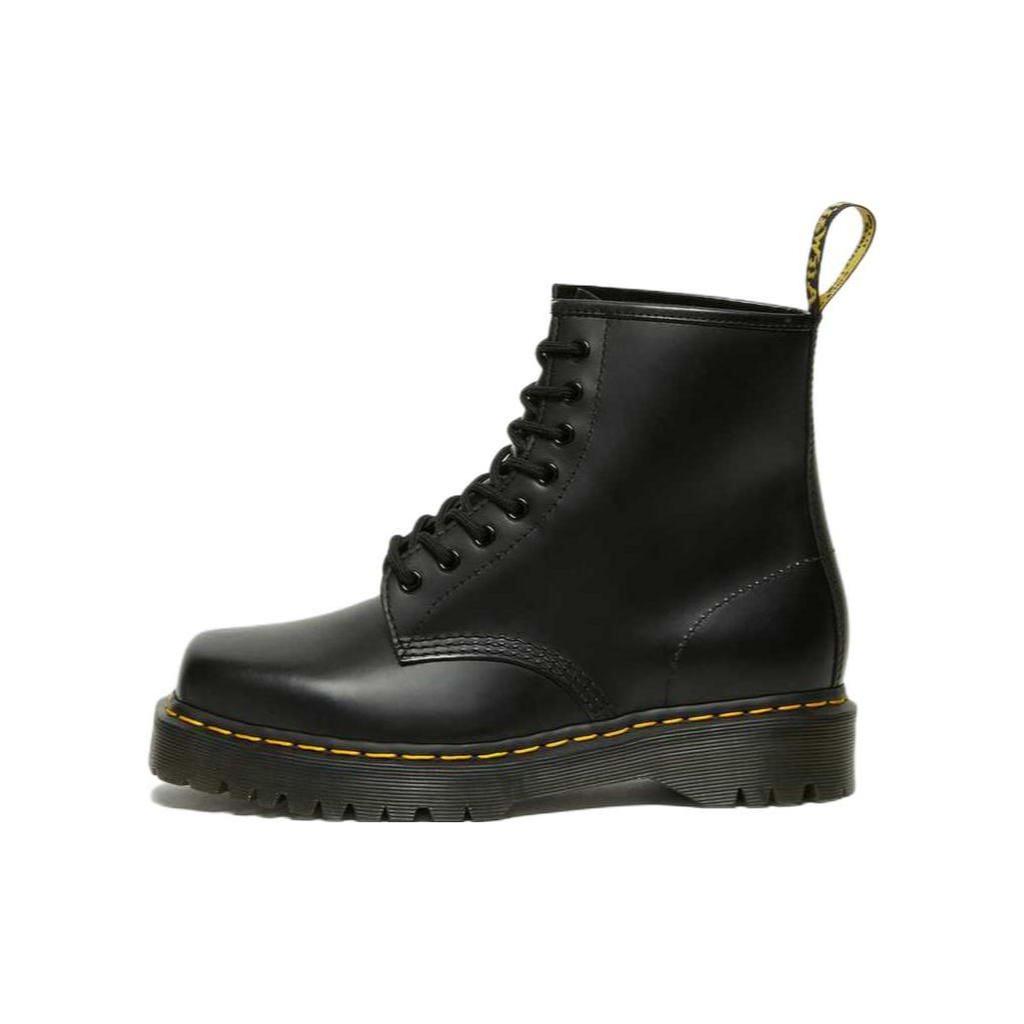 Dr. Martens 1460 Bex Kožená šněrovací bota s hranatou špičkou Černá Unisex tenisky 27886001