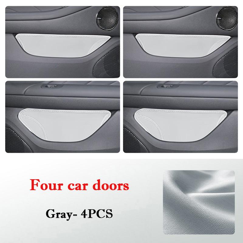 

For GAC Aion RT 2026 2026 Car Door Slot Storage Box Leather Protective Pad Cover Glove Box Storage Barrel Interior Accessories