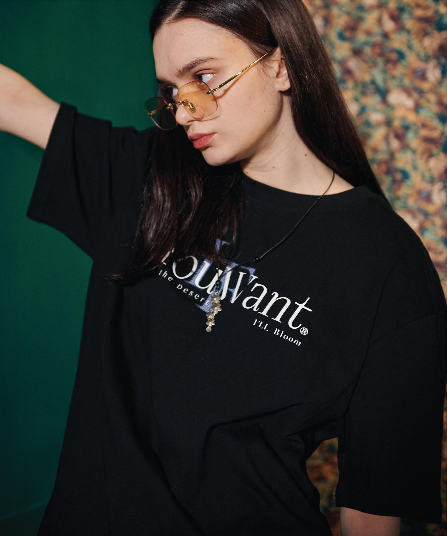 If You Want Modern Logo Tee Black L
