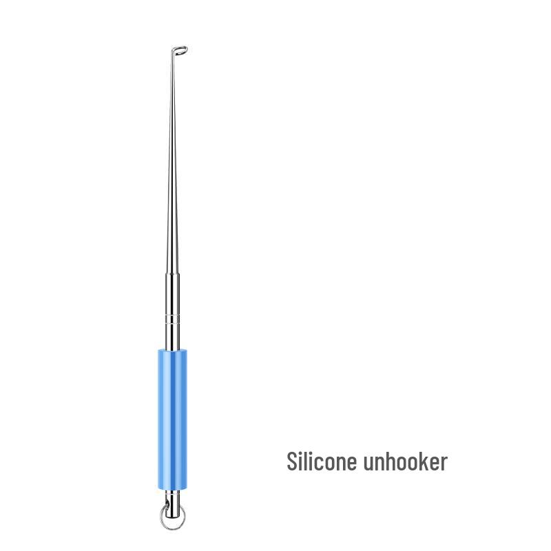 Stainless Steel Multifunctional Deep Throat Hook Remover for Fishing