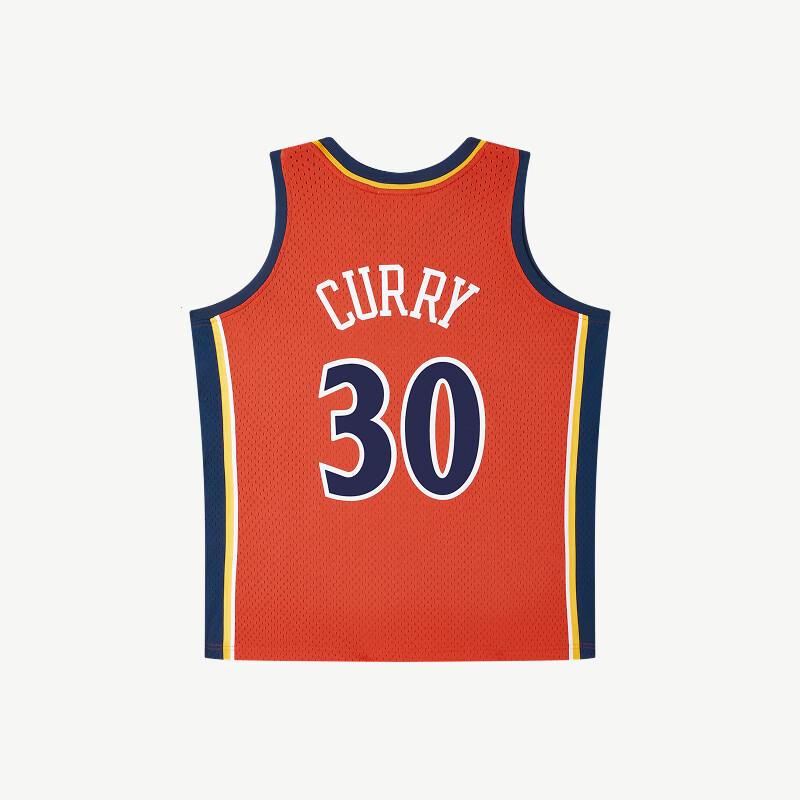 NBA Official Mitchell & Ness Golden State Warriors Stephen Curry Jersey