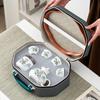 Business custom printing Corporate souvenir travel tea set Dehua suet jade rime pavilion teapot senior souvenir gift