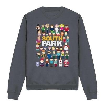 South Park Unisex Erwachsenen Full Cast Sweatshirt