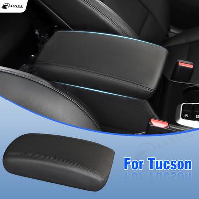 Car Armrest Box Protective Cover For Hyundai Tucson 2015 2016 2017 2018   Central Control Armrest Interior Accessories