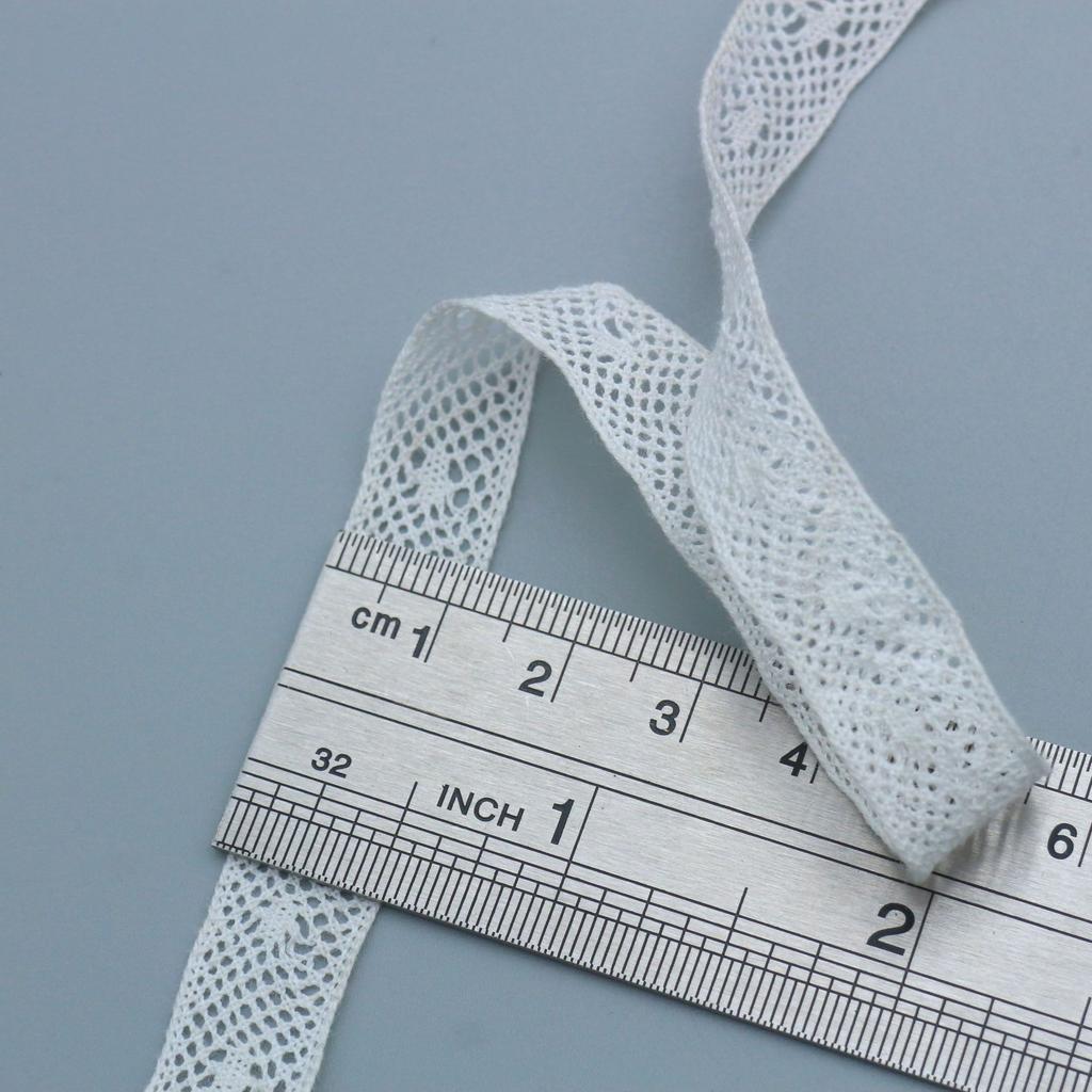 Hollow Cotton Thread Lace Handmade Diy Decorative Lace Strap Clothing Clothes Tablecloth Curtains Fabric Material Lace Edge