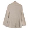 theory luxe 03-1204101 Linen double tailored jacket Jacket 38 beigeUsed