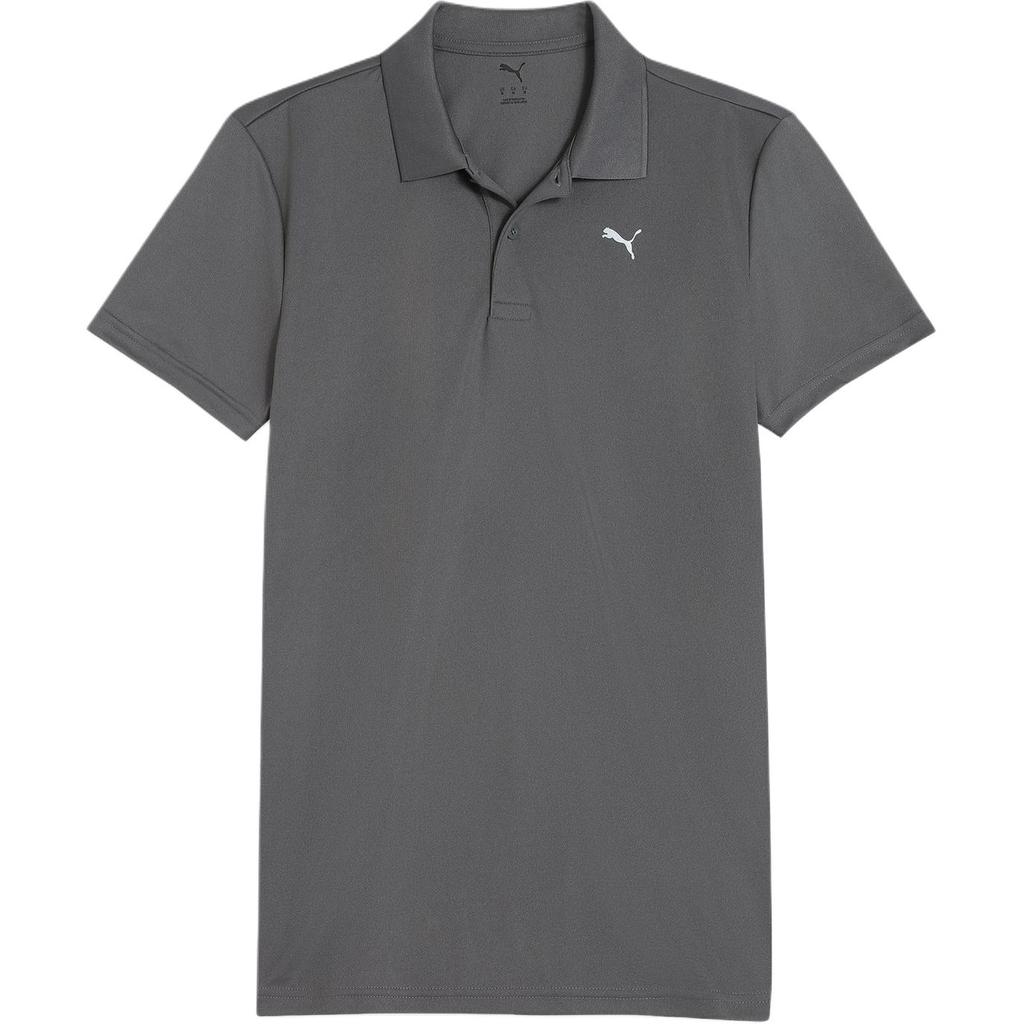New PUMA PERFORMANCE Polo Shirt Men's Lime Gray 60 521772-60
