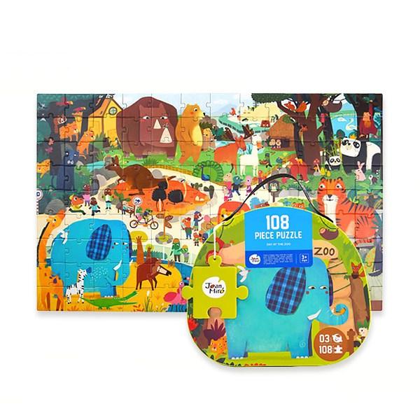 

Zoo puzzle 92601, 108 pieces, 1 set, Korea Best Toddler Puzzle