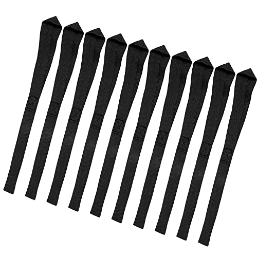 

ACROPIX Мотоцикл Квадроцикл Грузовой ремень Мягкие петли Стяжные ремни Прицепные ремни 40.5x2.5 см Черный 10 шт