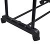 Adjustable Clothes Rack with 4 Casters and 2 Clothing Rods