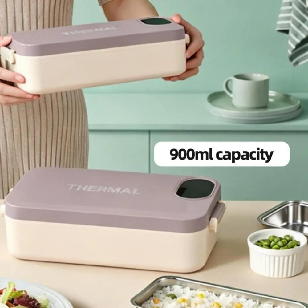 Heating Function Food Warmer Rechargeable Electric Heated Lunch Box USB Heated Lunch Box Travel