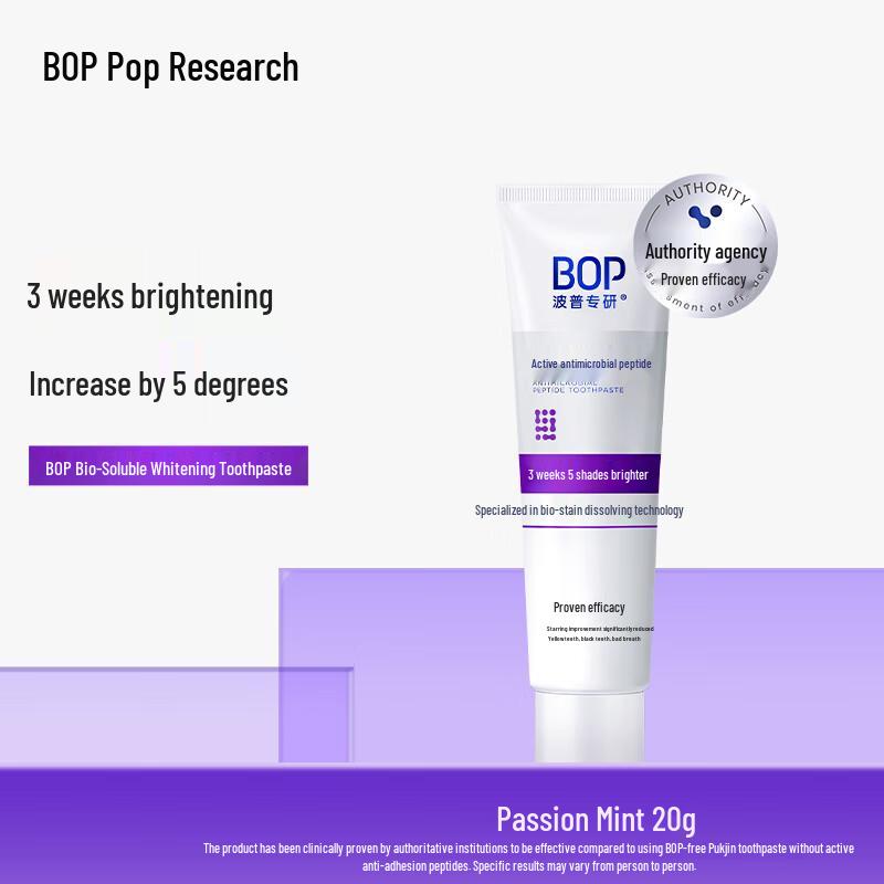 Bop Expert Research Oral Care Toothpaste