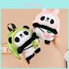Panda Plush Backpack For Kids With Soft Cotton Filling And Animal Design