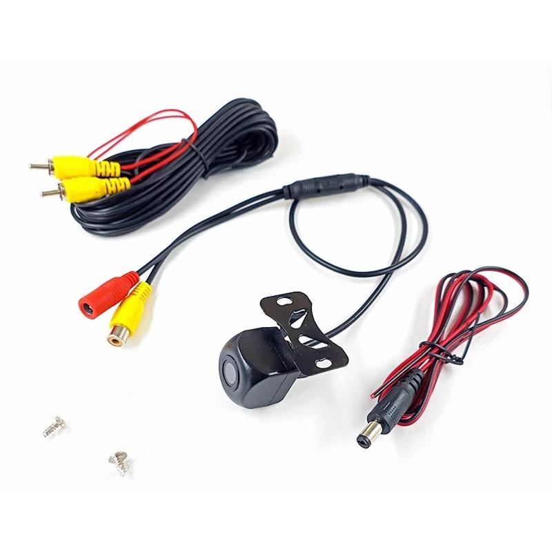 12V Night Vision Backup Parking Reverse Camera AHD Car Rear View Camera Waterproof HD Color Image Video Vehicle Camera