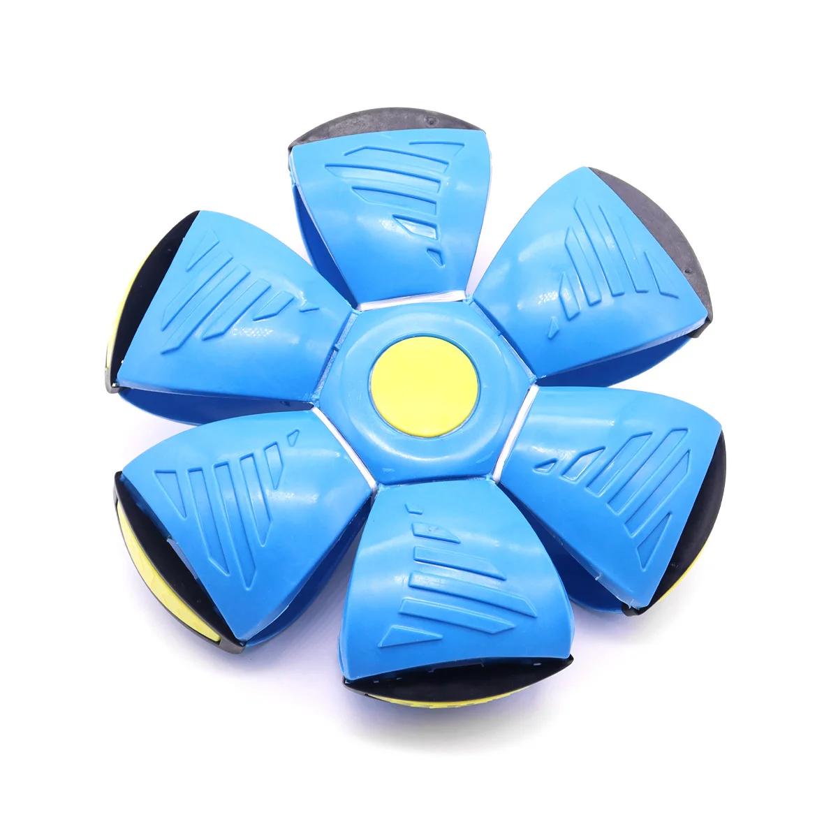 

Прыгающий мяч «Летающая тарелка» — прочная, эластичная и забавная игрушка для собак, подходящая для активного отдыха и тренировок. синий