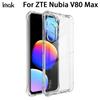 For ZTE Nubia V80 Max 4G Phone Case IMAK Shock-resistant Soft Case
