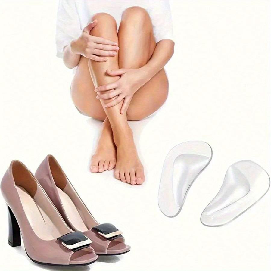 1 Pair Forefoot Padding, Soft Insole For Shock Absorption, Unisex Sole Pads