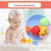 6pcs Baby Soft Massage Sensory Development Puzzle Ball Sound Toys For Infants